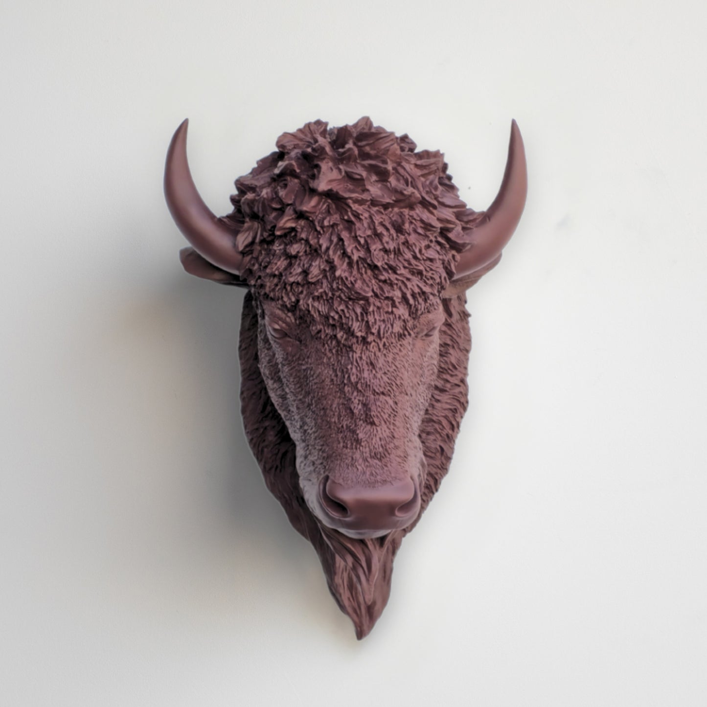 Faux Bison Sculpture