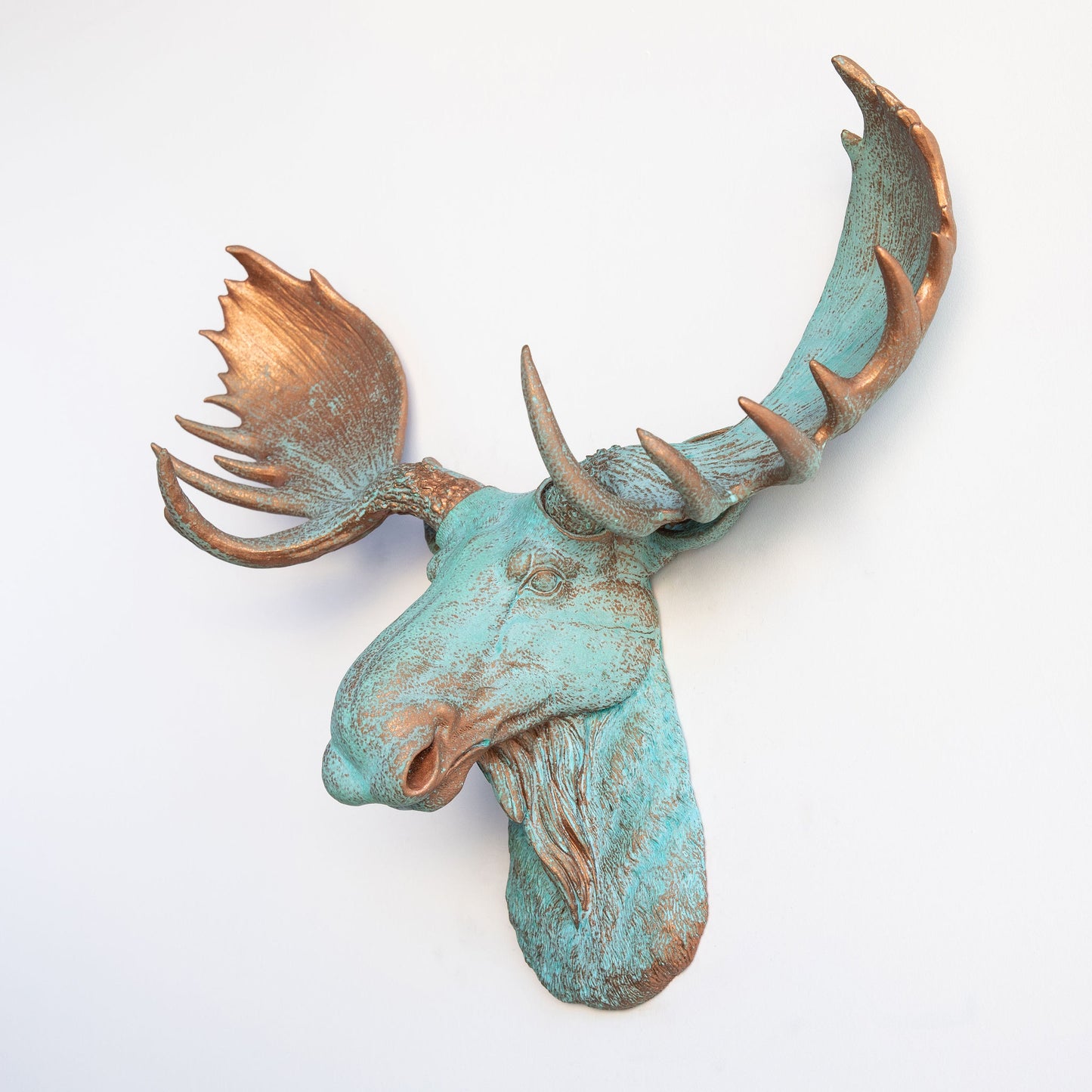 Faux Moose Sculpture