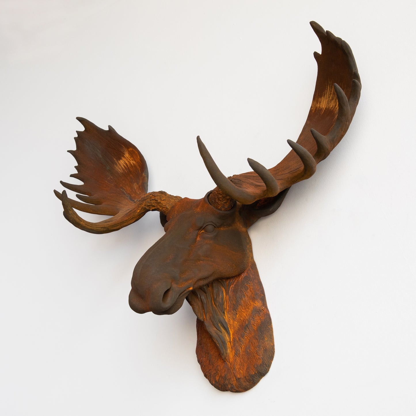 Faux Moose Sculpture