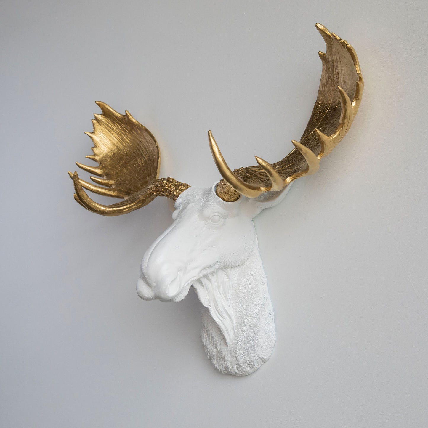 Faux Moose Sculpture