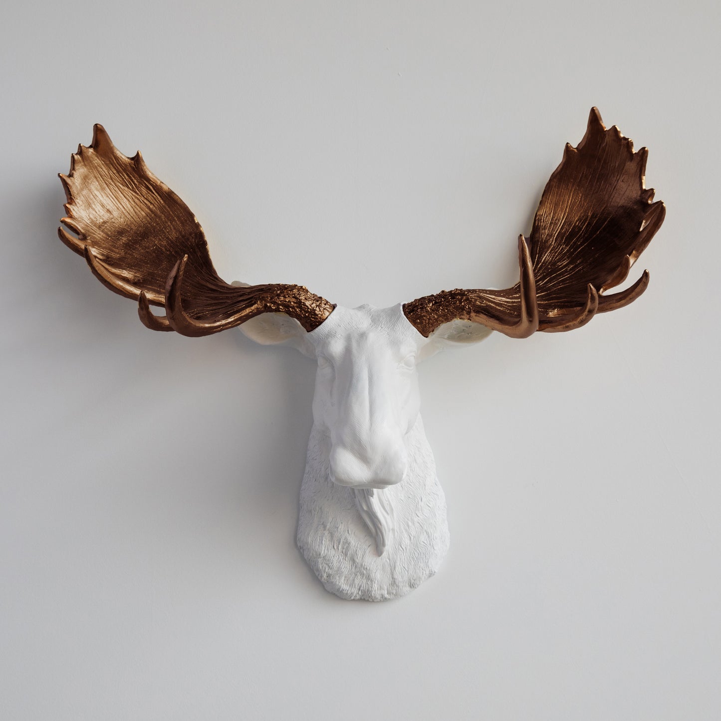 Faux Moose Sculpture
