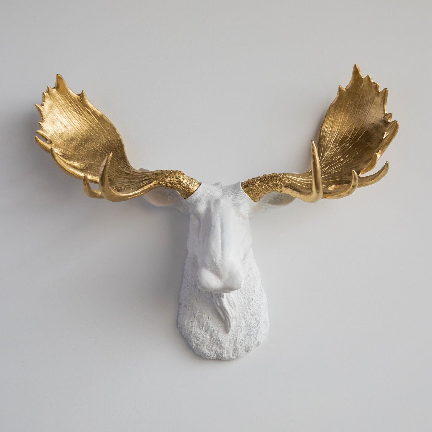 Faux Moose Sculpture
