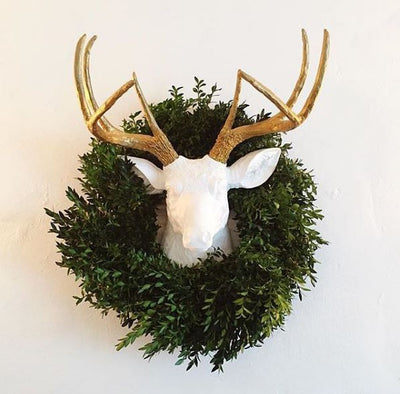 Faux Taxidermy Christmas Decor