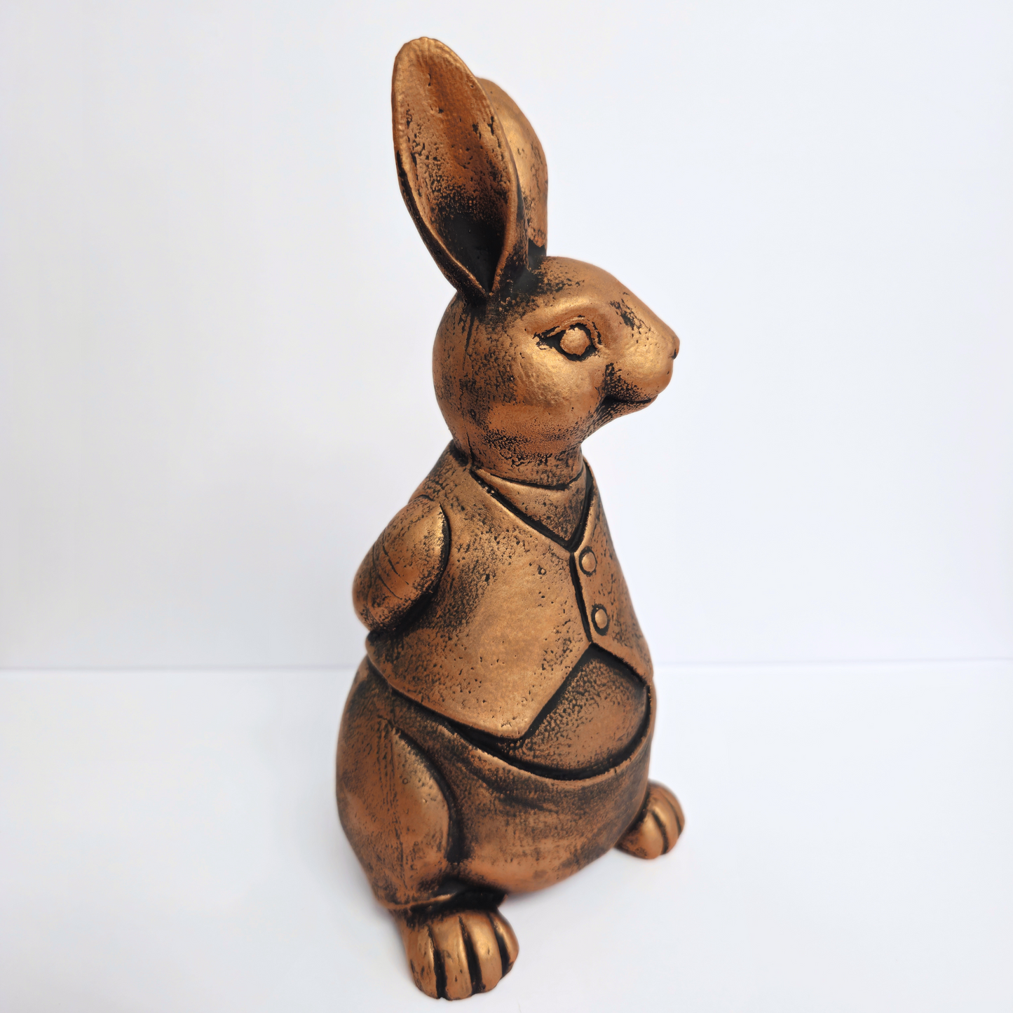 Antique Mr. Rabbit Statue