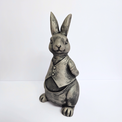 Antique Mr. Rabbit Statue
