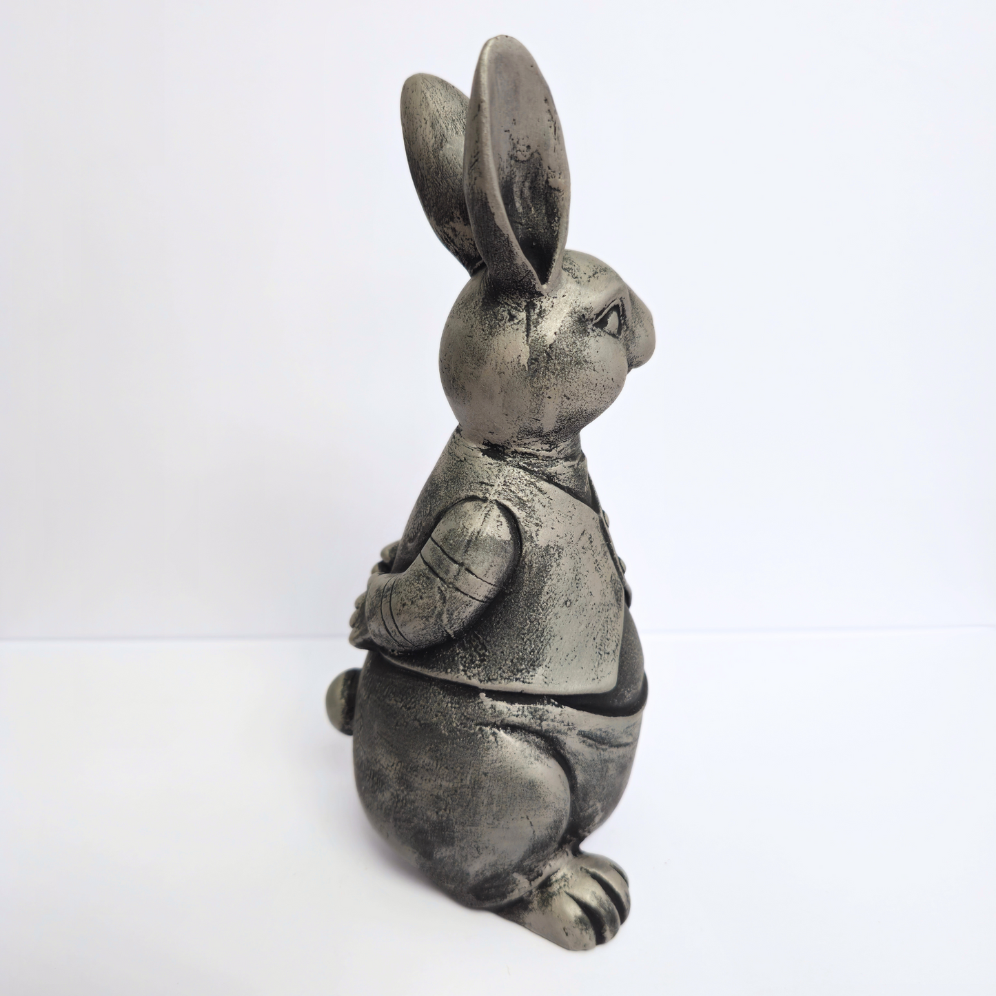 Antique Mr. Rabbit Statue