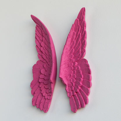 Mini Angel Wings // Hot Pink