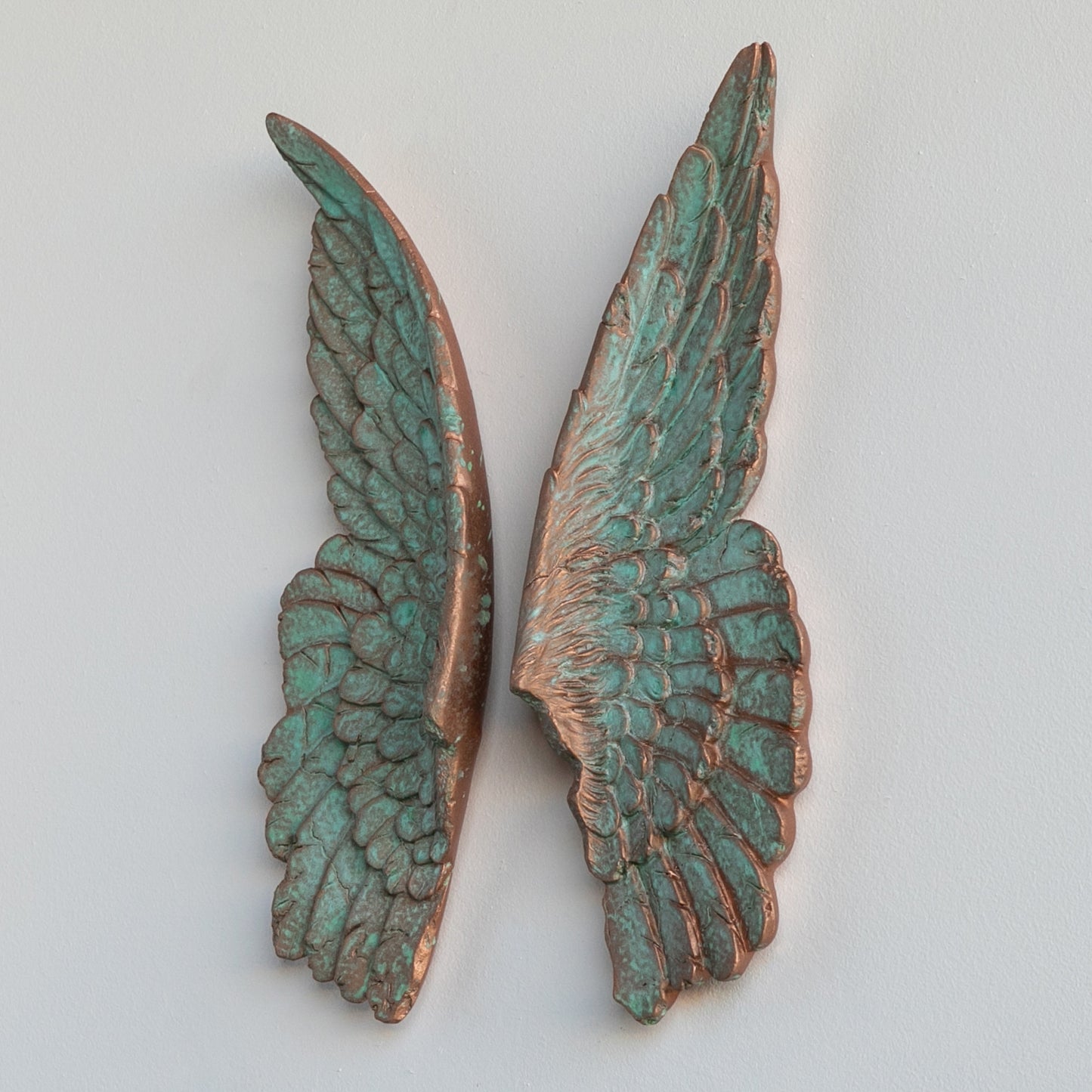Mini Angel Wings // Copper Patina