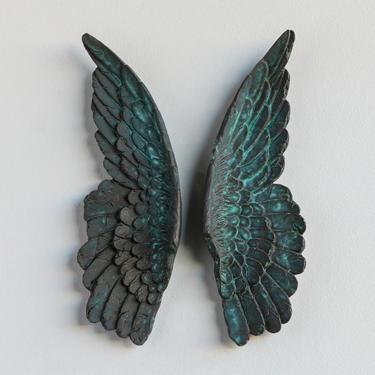 Mini Angel Wings // Bronze Patina