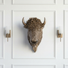 Faux Bison Sculpture