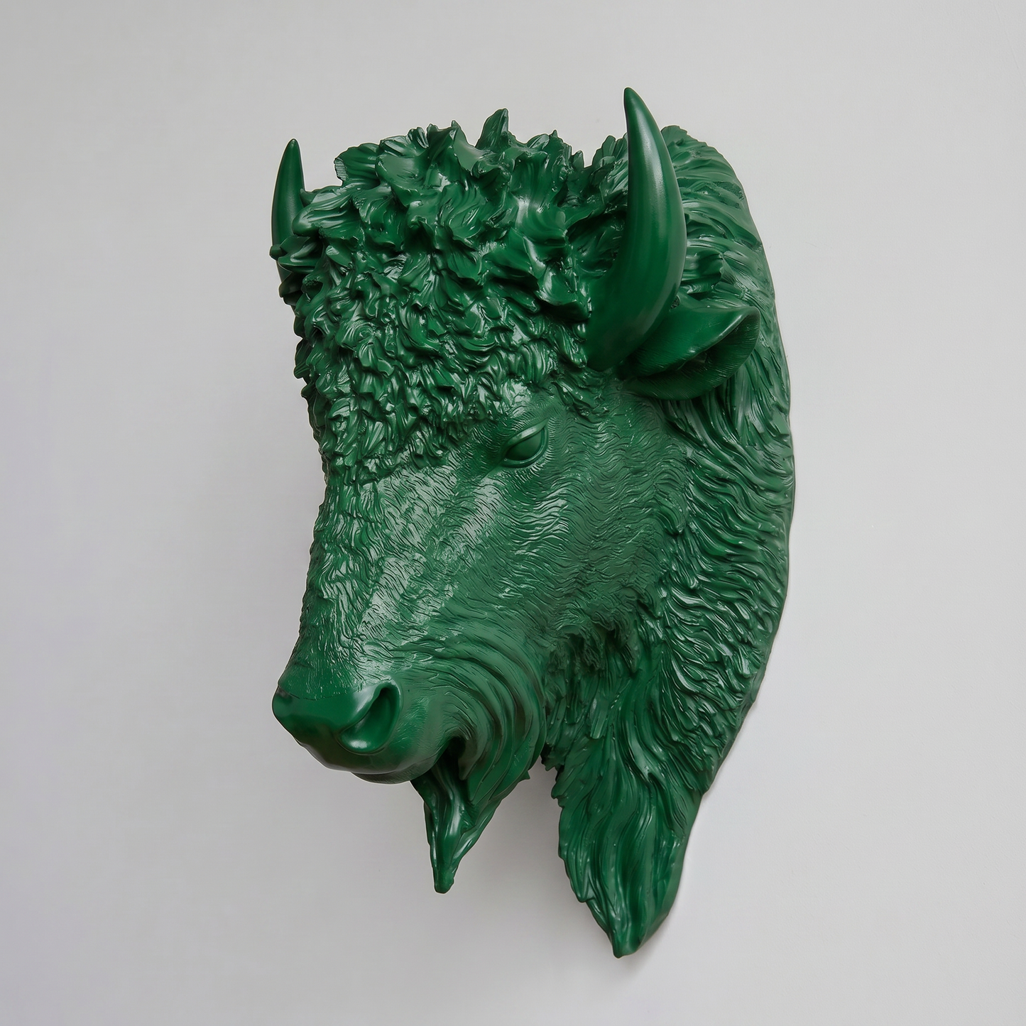 Faux Bison Sculpture