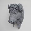 Faux Bison Sculpture