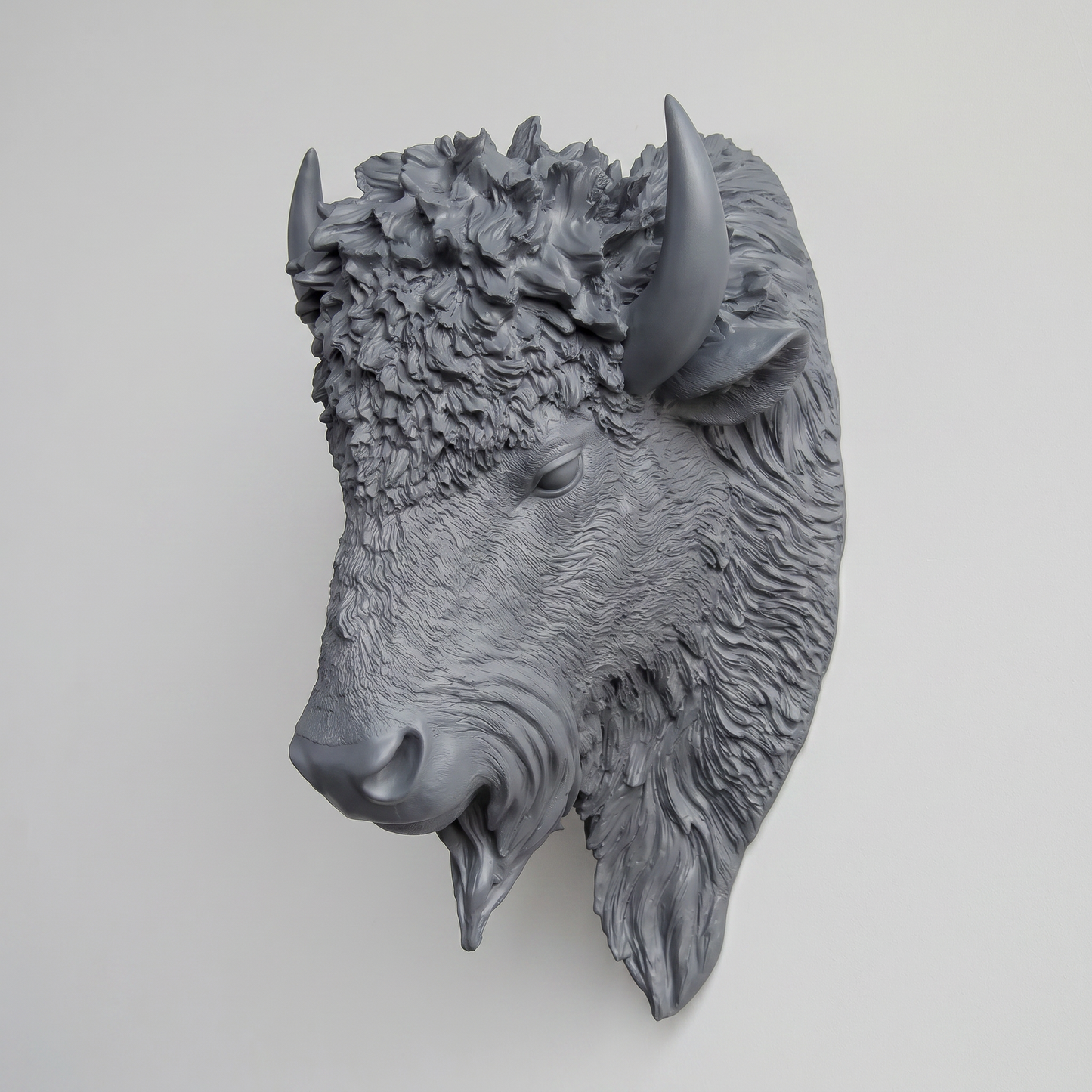 Faux Bison Sculpture