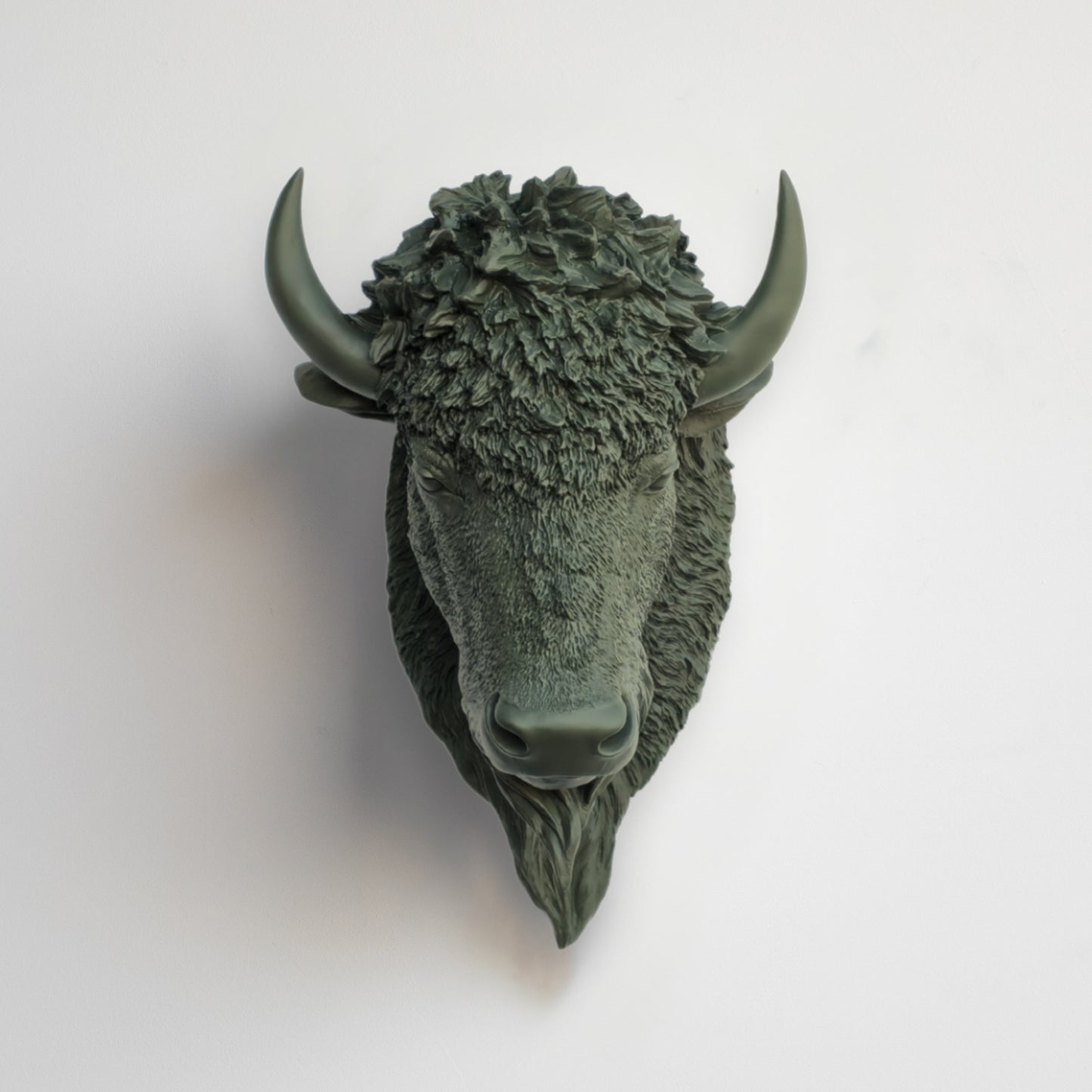 Faux Bison Sculpture
