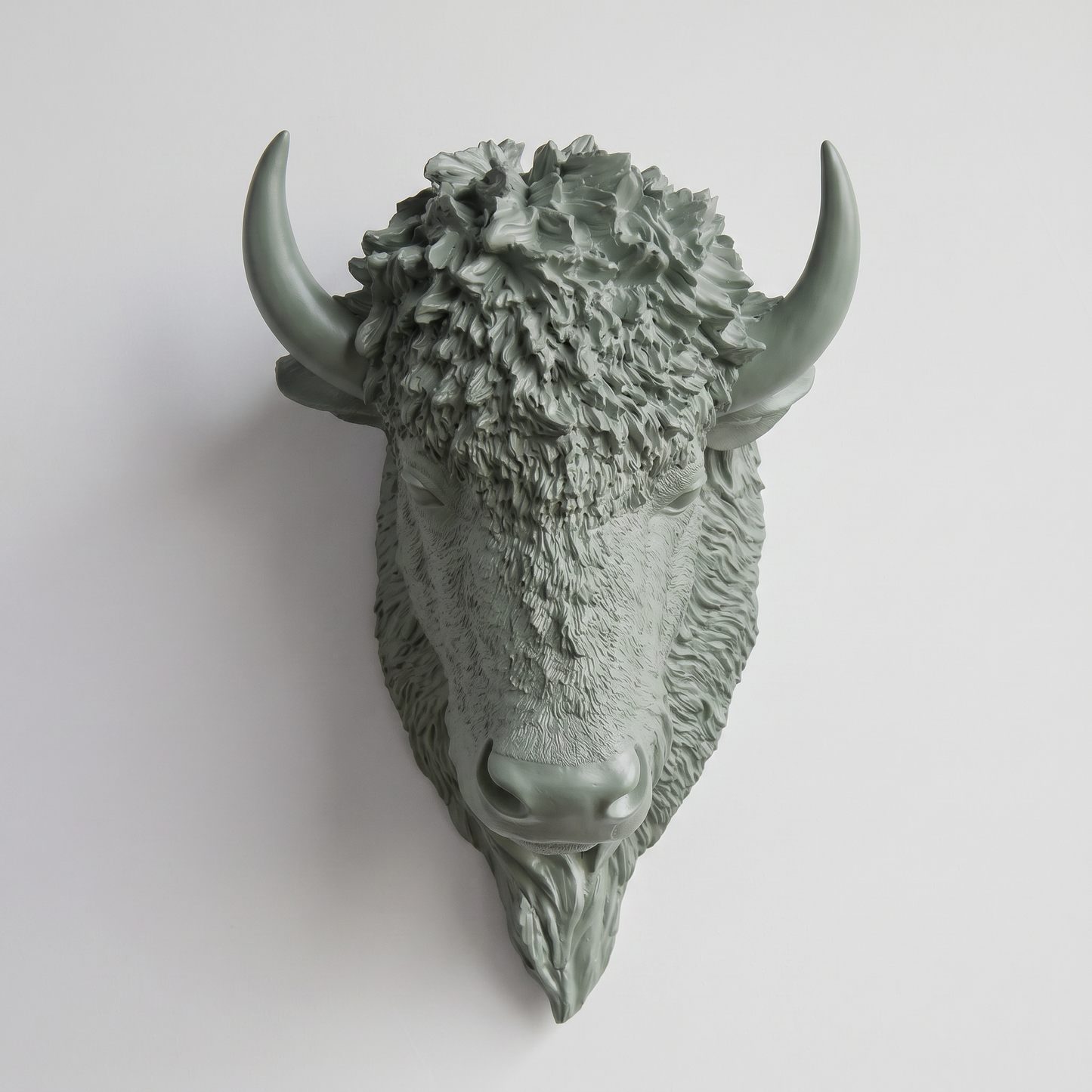 Faux Bison Sculpture