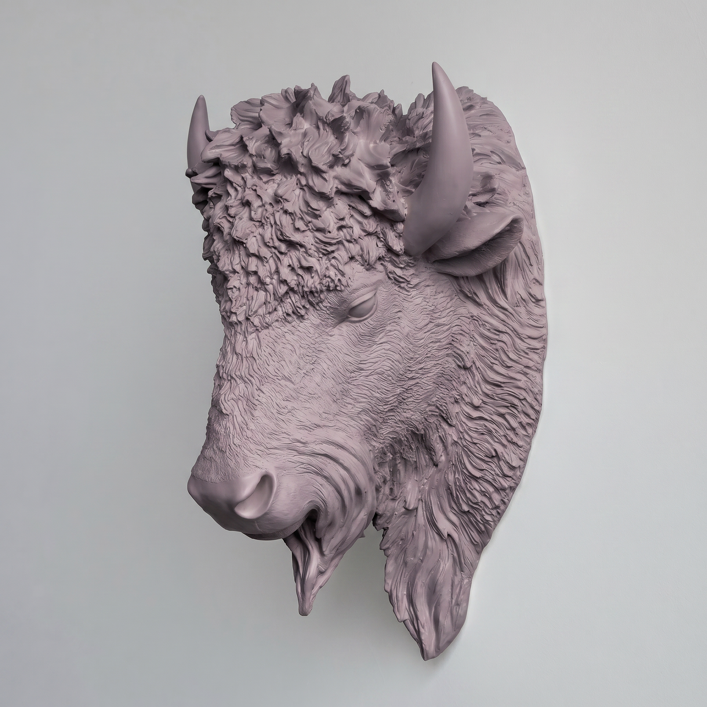 Faux Bison Sculpture