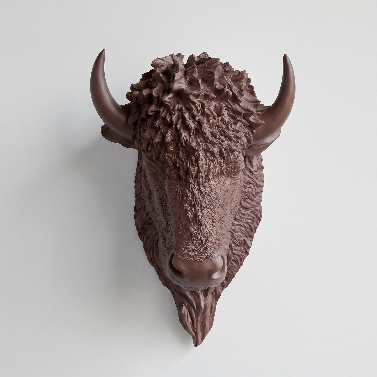 Faux Bison Sculpture