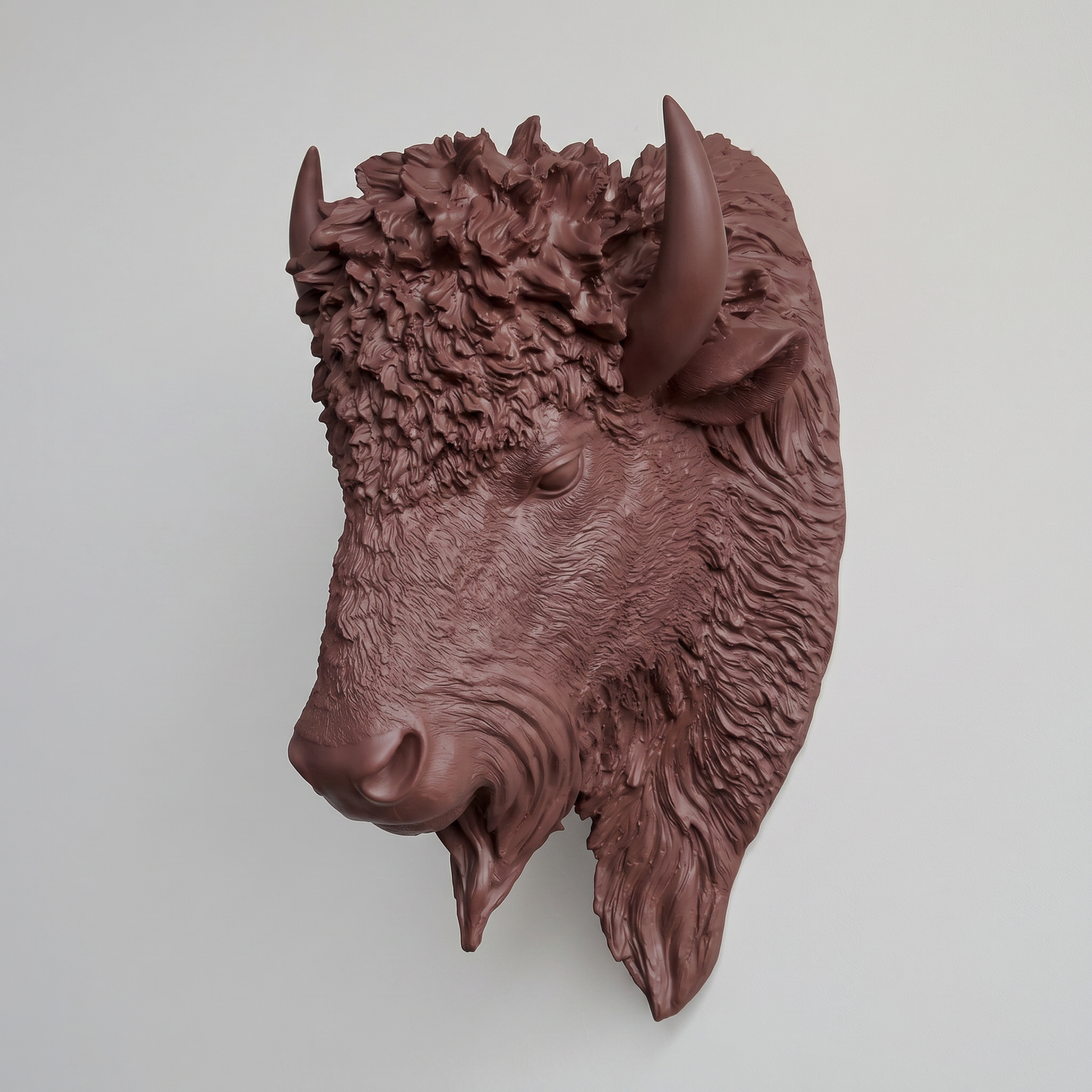 Faux Bison Sculpture