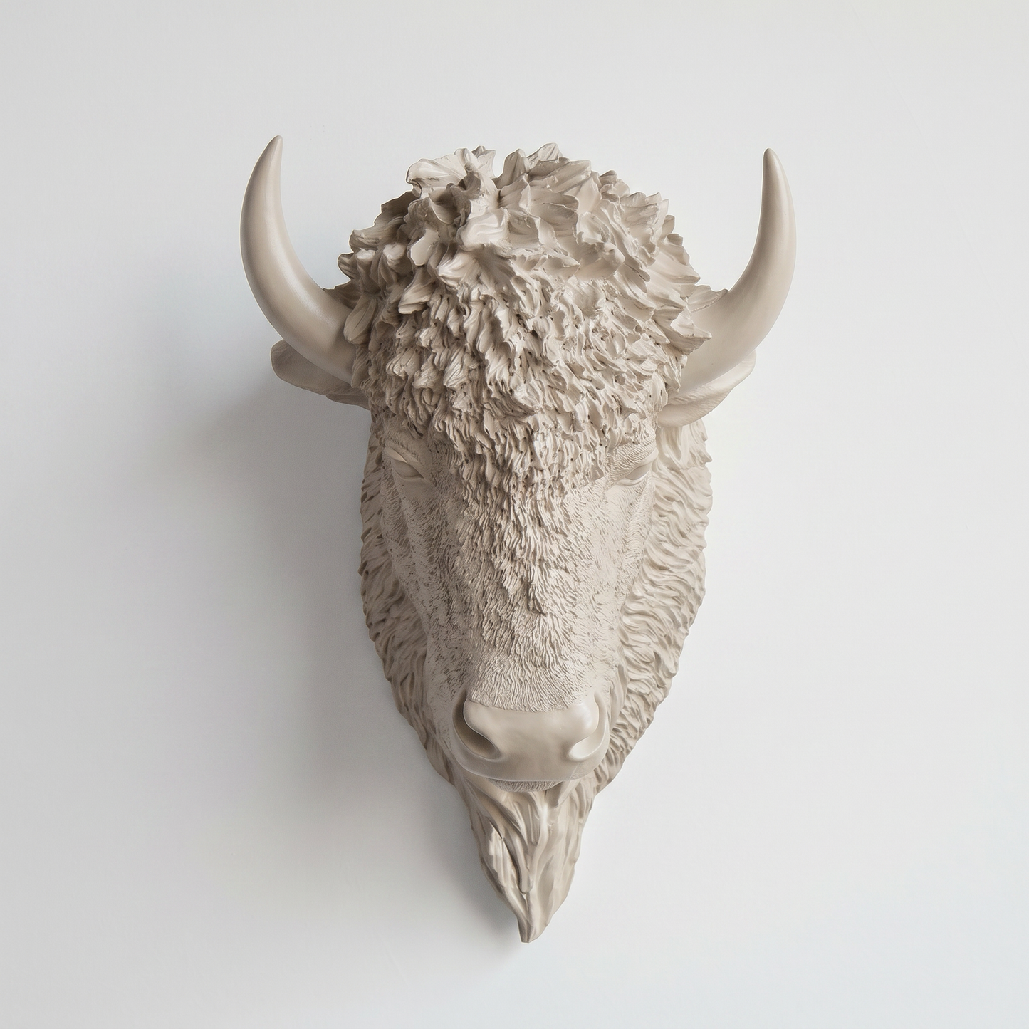 Faux Bison Sculpture
