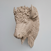 Faux Bison Sculpture