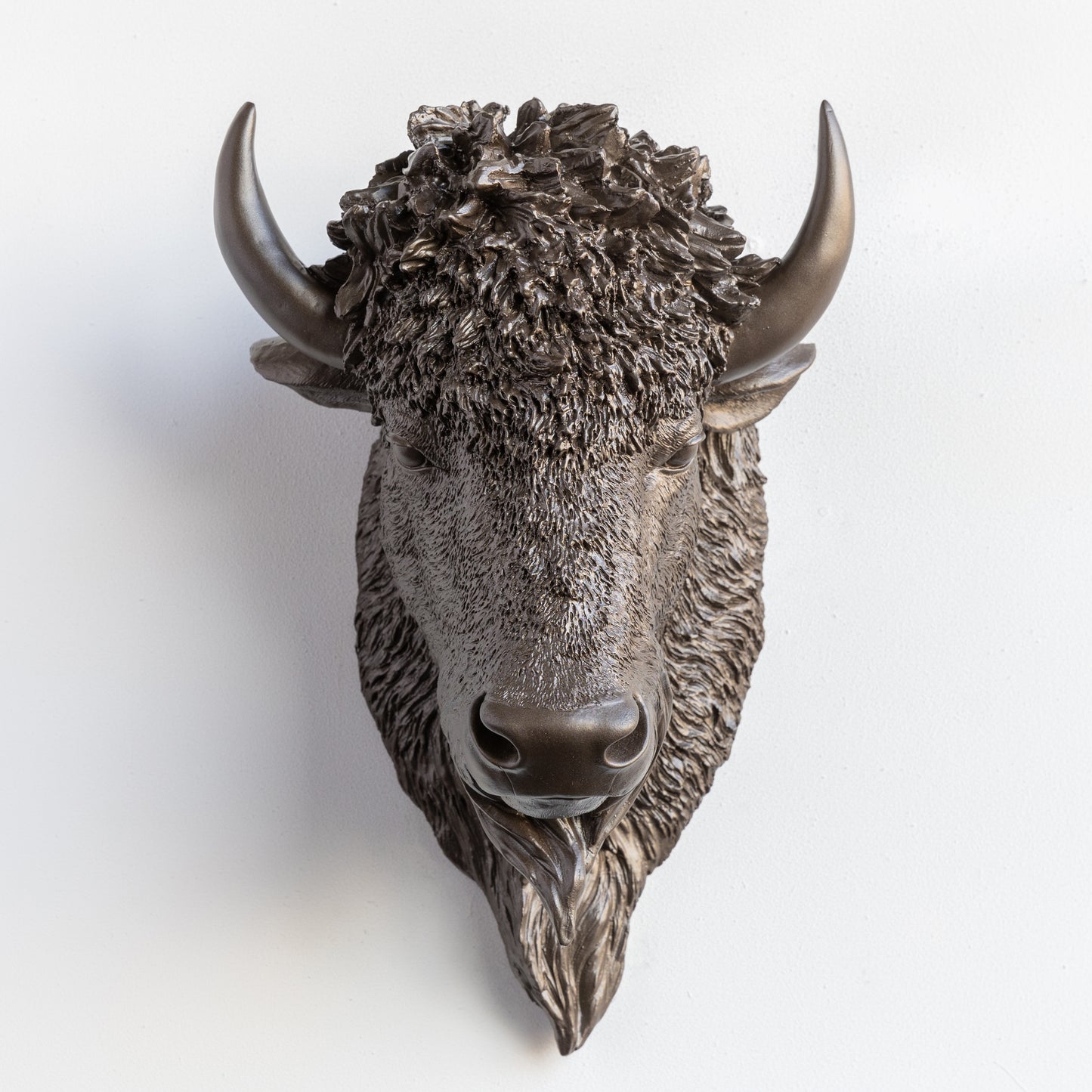 Faux Bison Sculpture