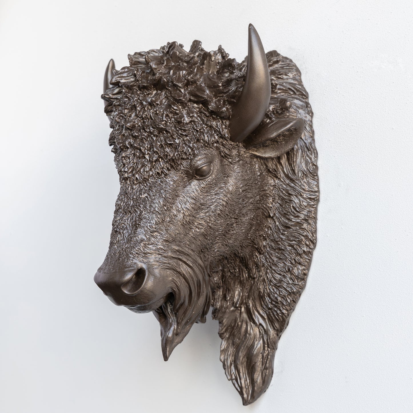 Faux Bison Sculpture