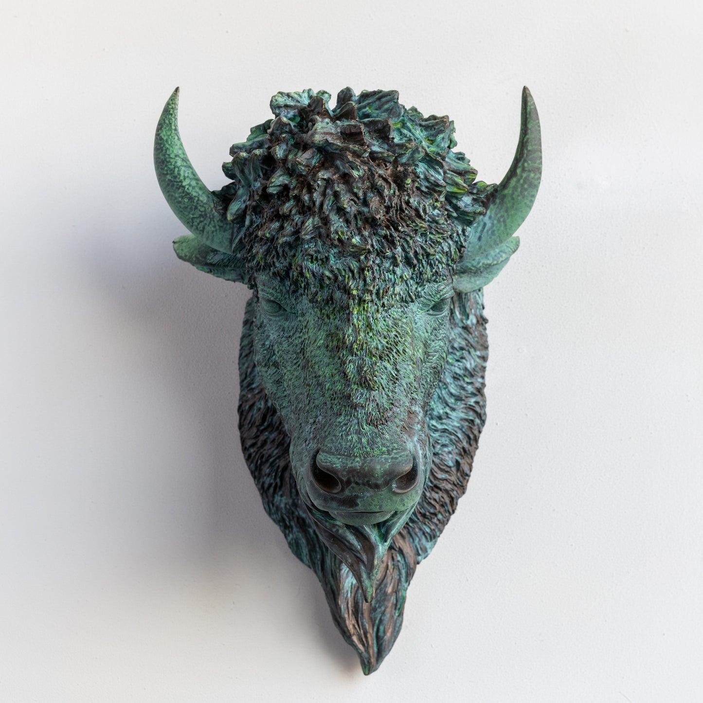 Faux Bison Sculpture