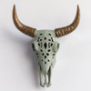 Faux Carved Cow Skull