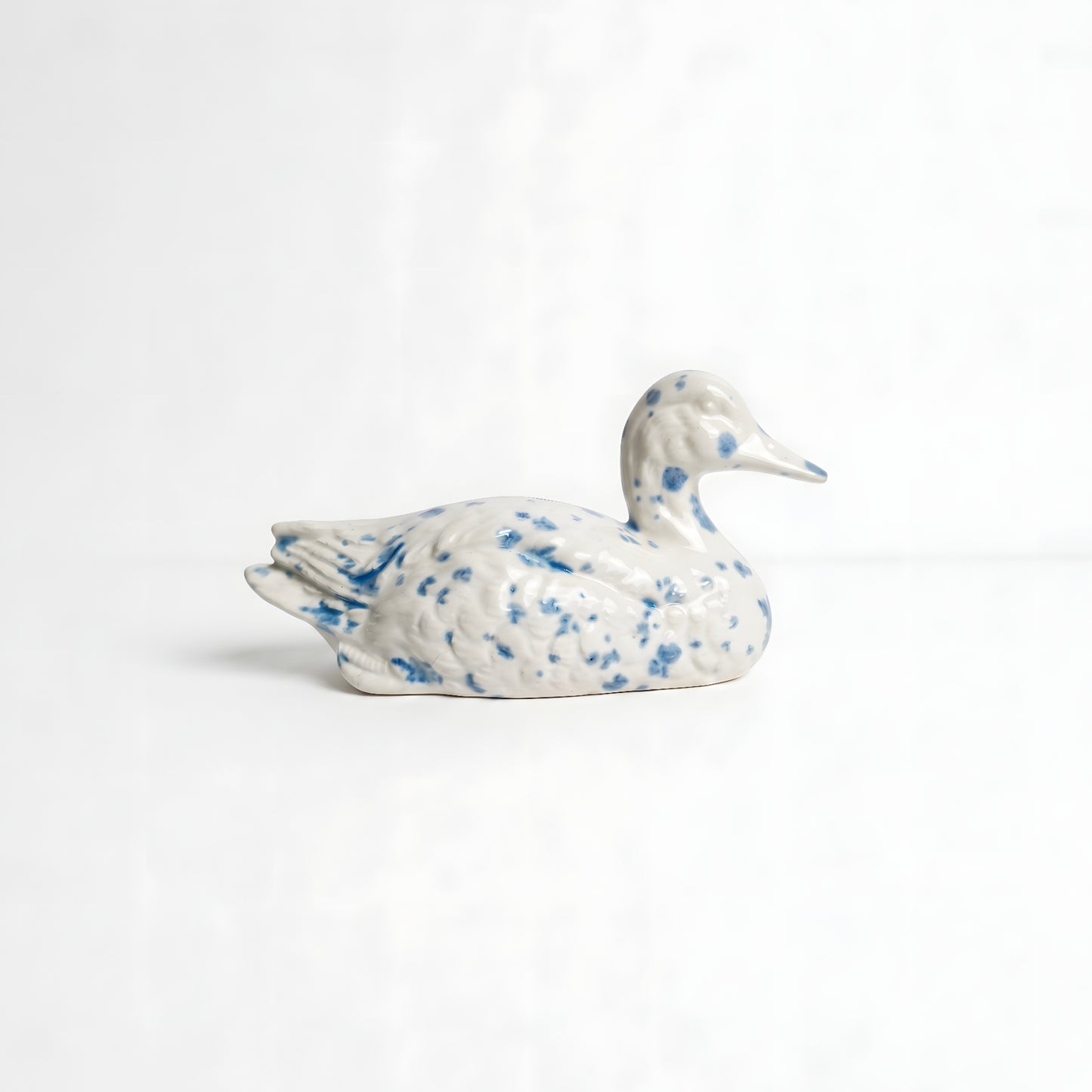 Hand-Glazed Ceramic Duck Set