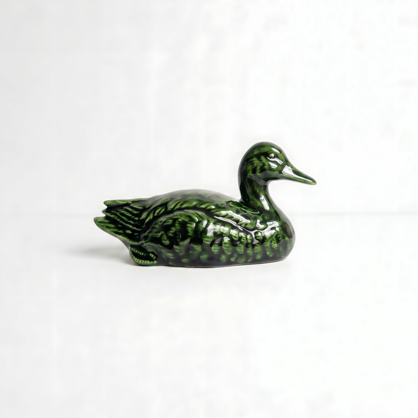 Hand-Glazed Ceramic Duck Set