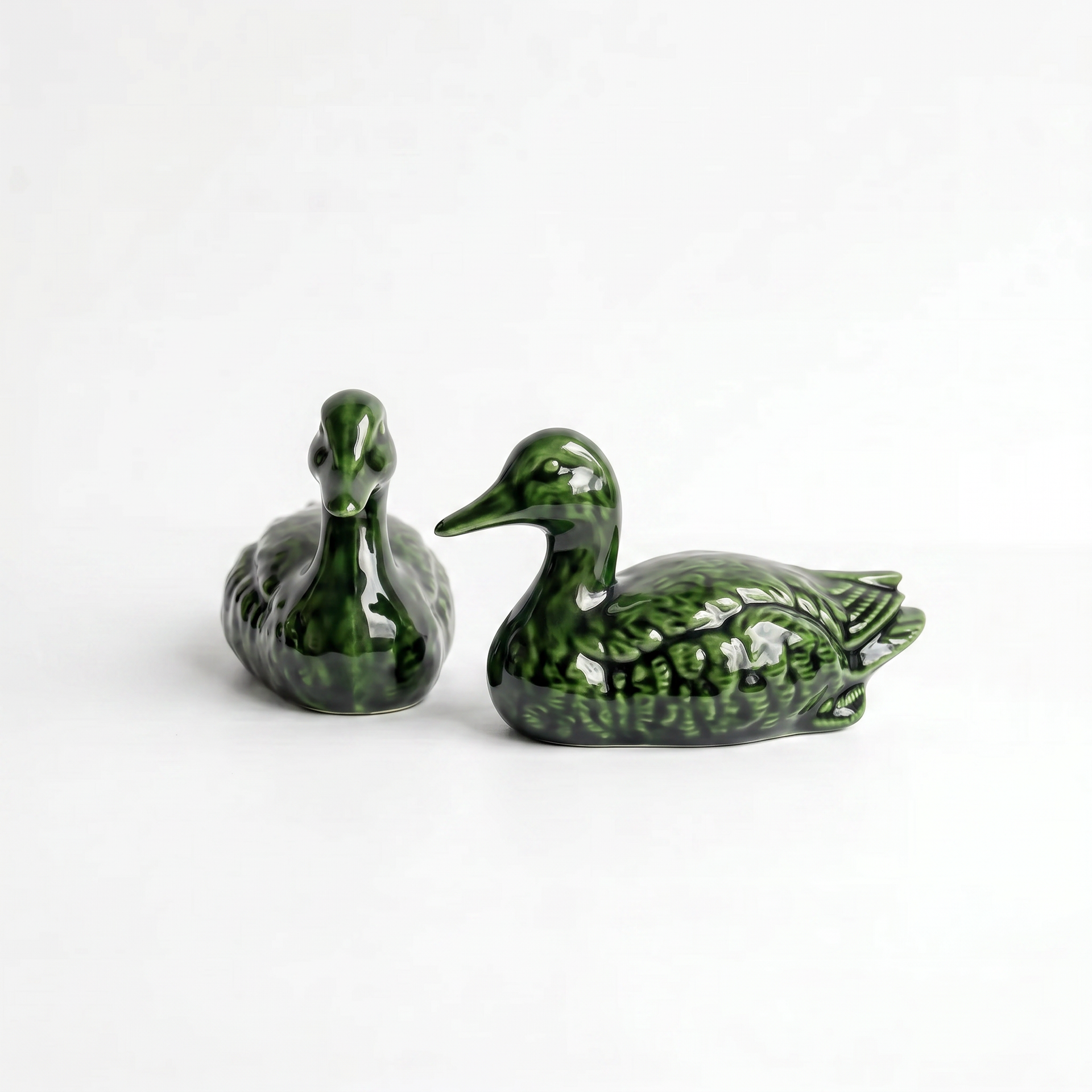 Hand-Glazed Ceramic Duck Set | Near and Deer