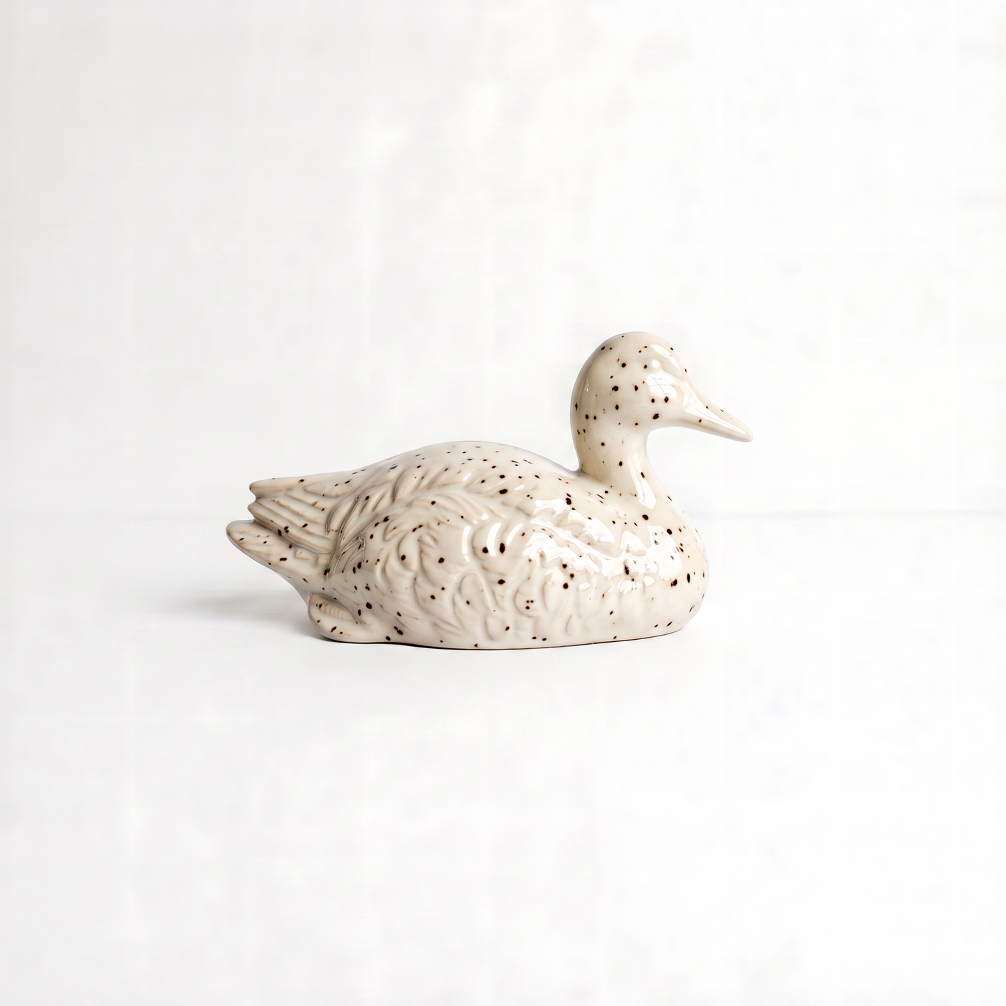 Hand-Glazed Ceramic Duck Set
