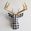 Custom Fabric-Wrapped Deer