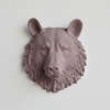 Faux Mini Bear Head