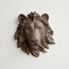 Faux Mini Lion Head
