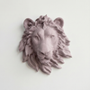 Faux Mini Lion Head