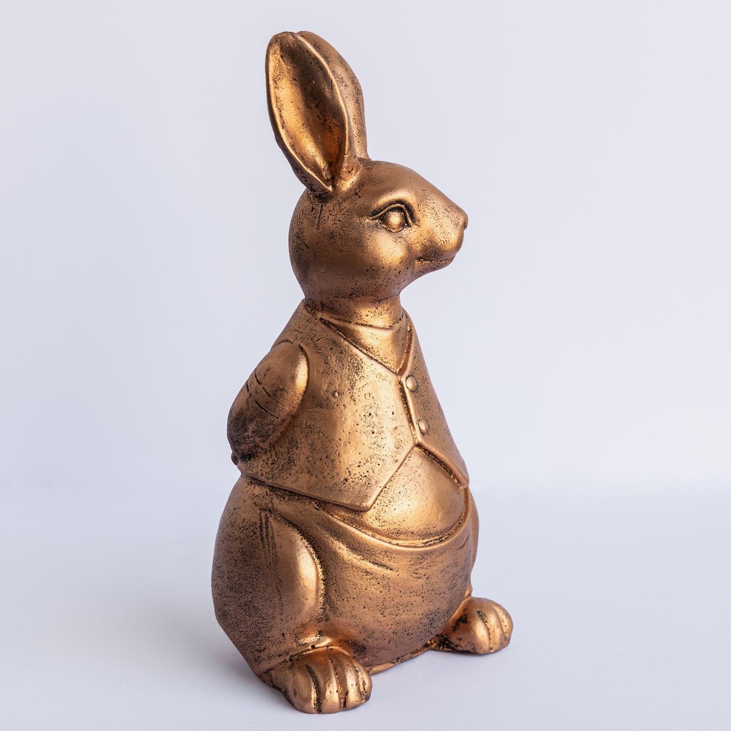 Antique Mr. Rabbit Statue