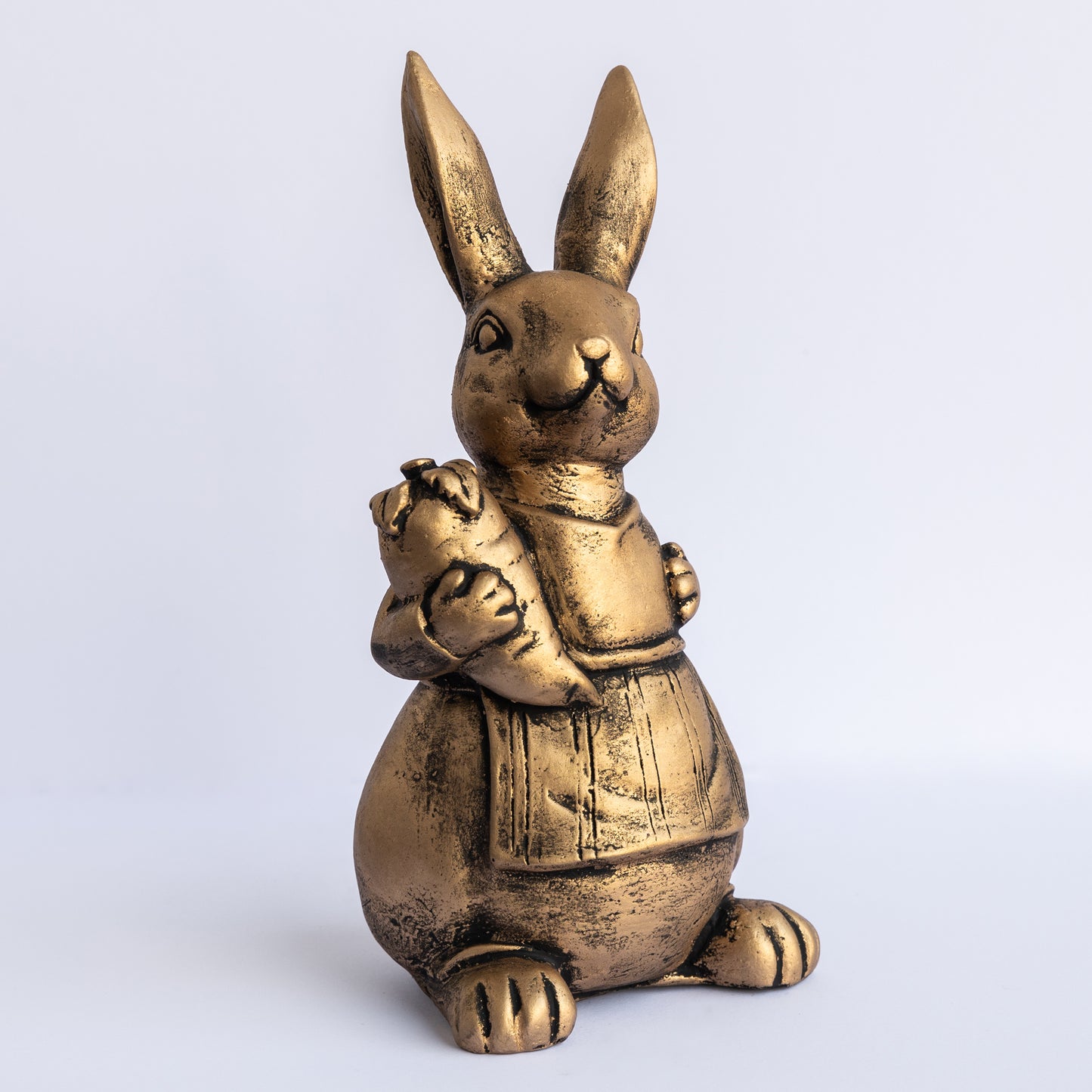 Antique Ms. Rabbit Statue