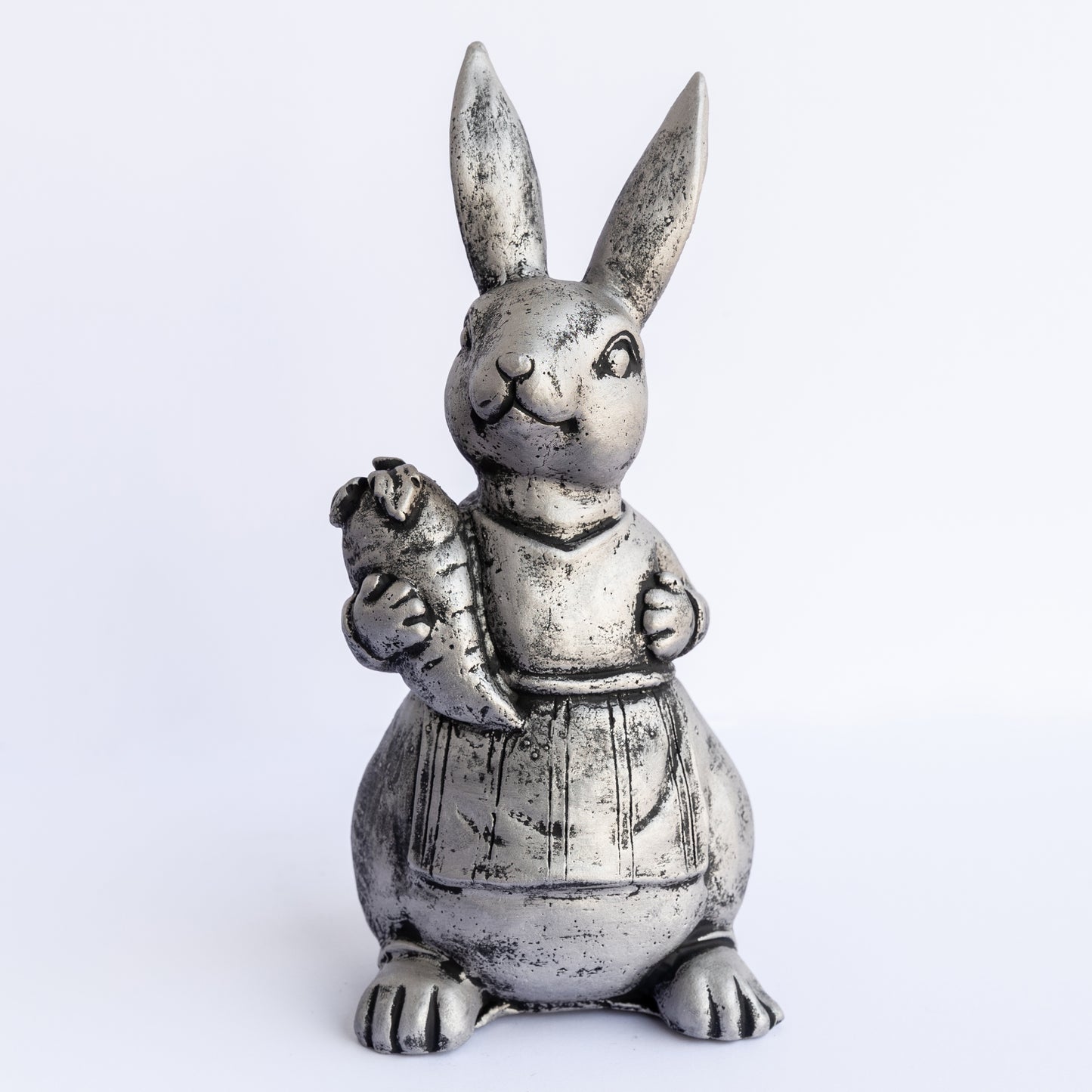 Antique Ms. Rabbit Statue