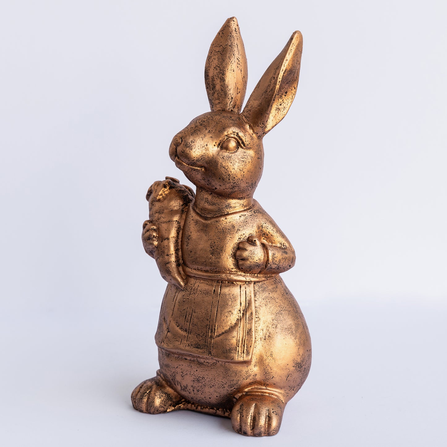 Antique Ms. Rabbit Statue