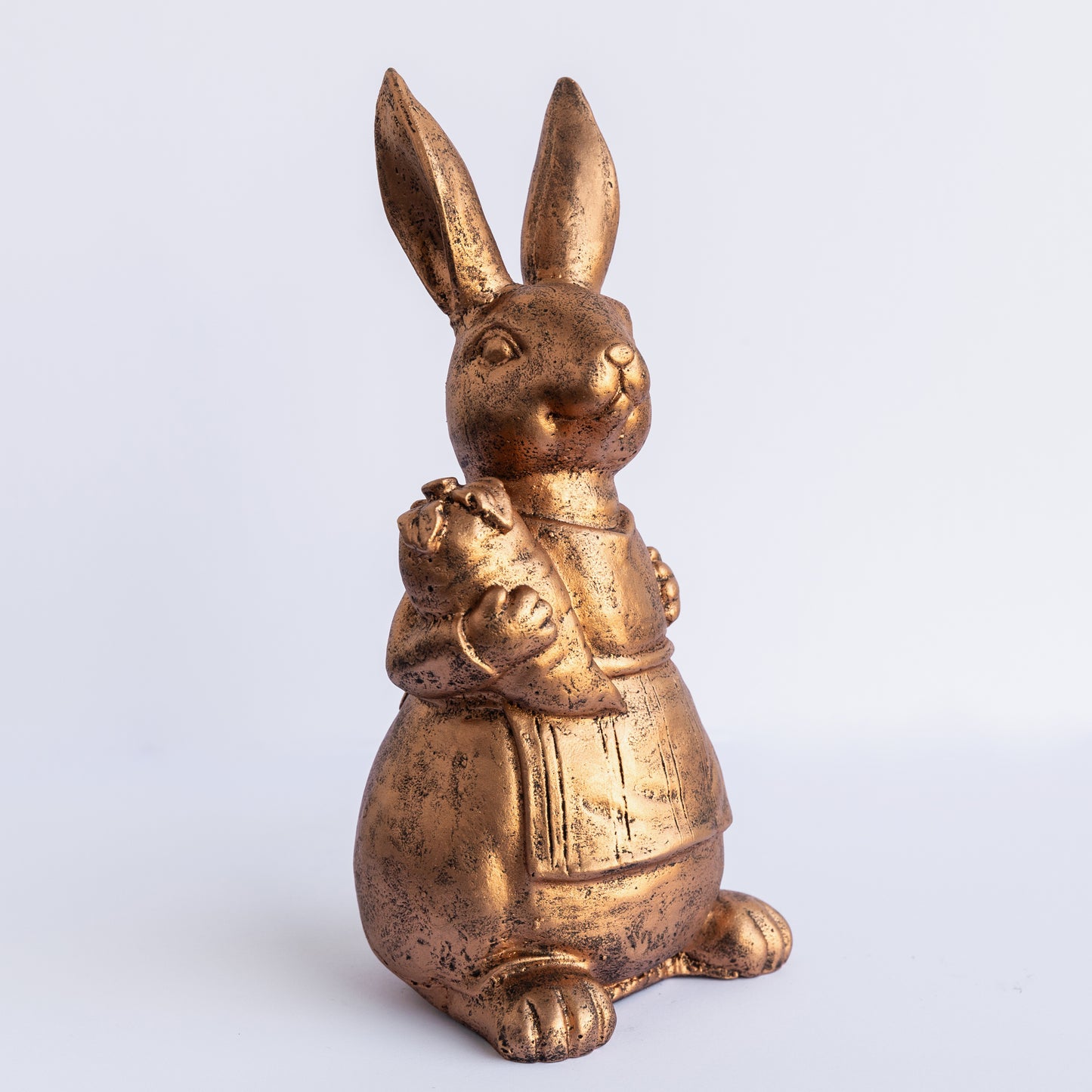 Antique Ms. Rabbit Statue