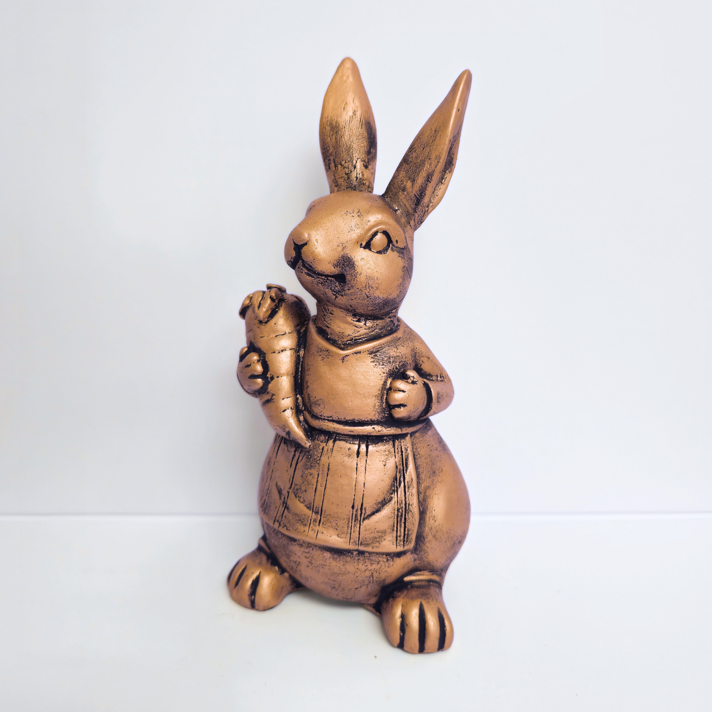 Antique Ms. Rabbit Statue