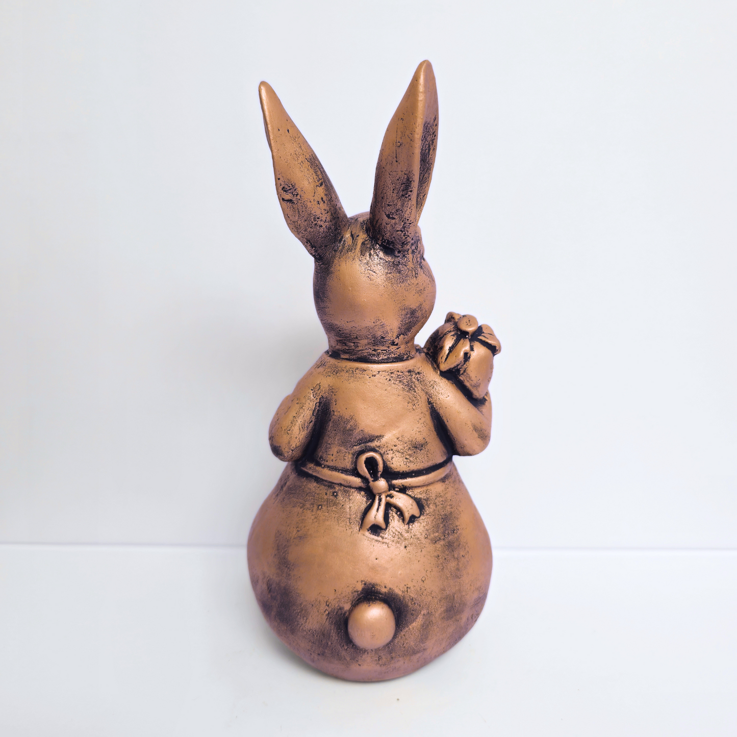 Antique Ms. Rabbit Statue