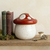 Mini Ceramic Mushroom Jar