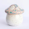 Mini Ceramic Mushroom Jar