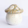 Mini Ceramic Mushroom Jar