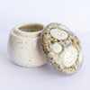Mini Ceramic Mushroom Jar