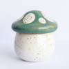 Mini Ceramic Mushroom Jar