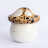 Mini Ceramic Mushroom Jar