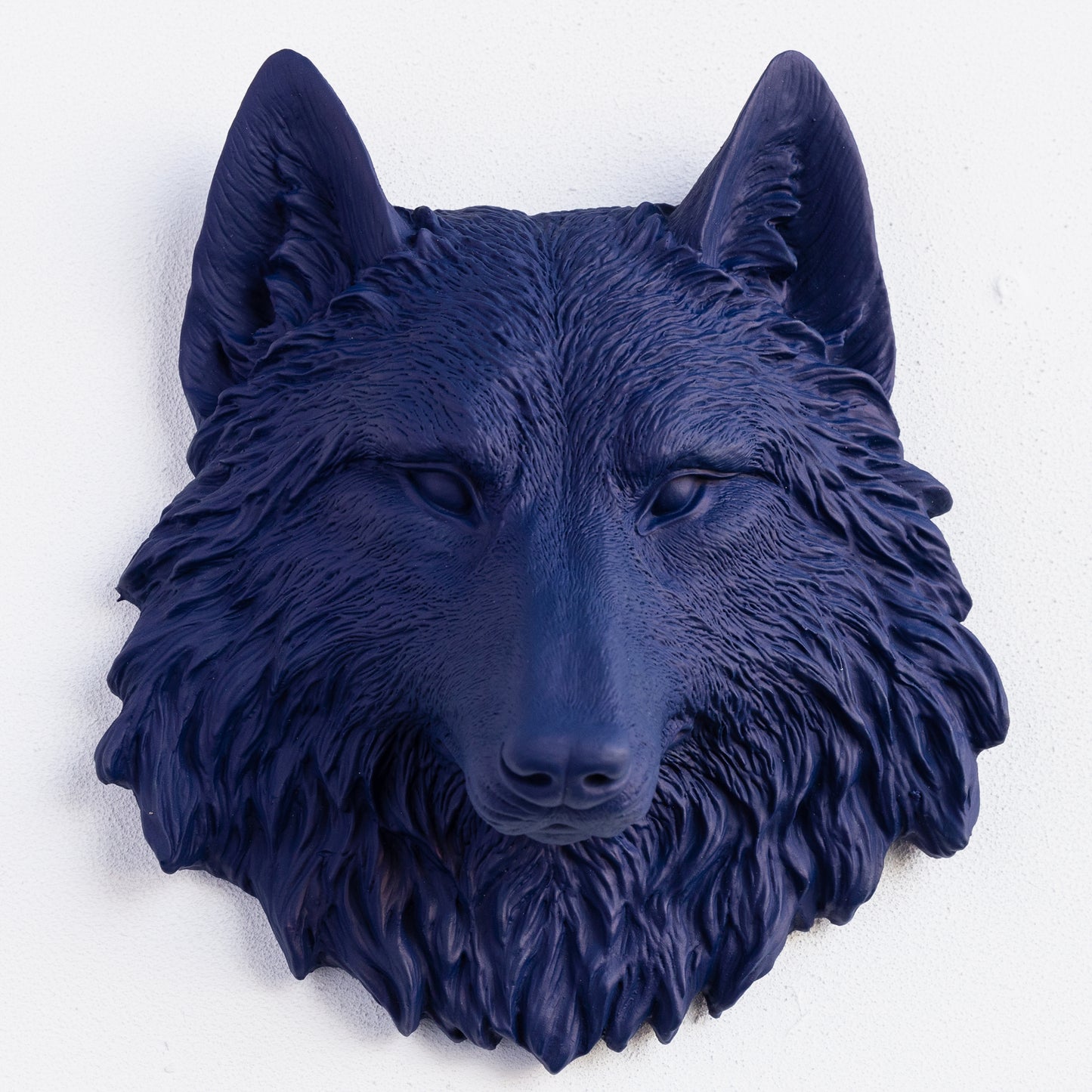 Faux Mini Wolf Head